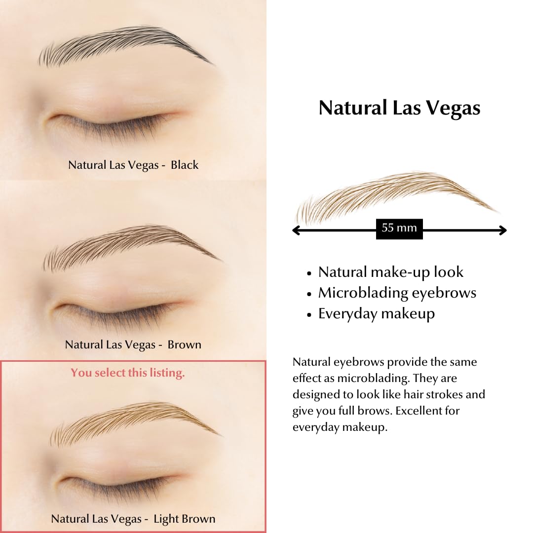 Bliss and Beyond USA eyebrow tattoo stickers packaging