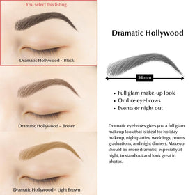 Bliss and Beyond USA Eyebrow Tattoo Stickers packaging front view