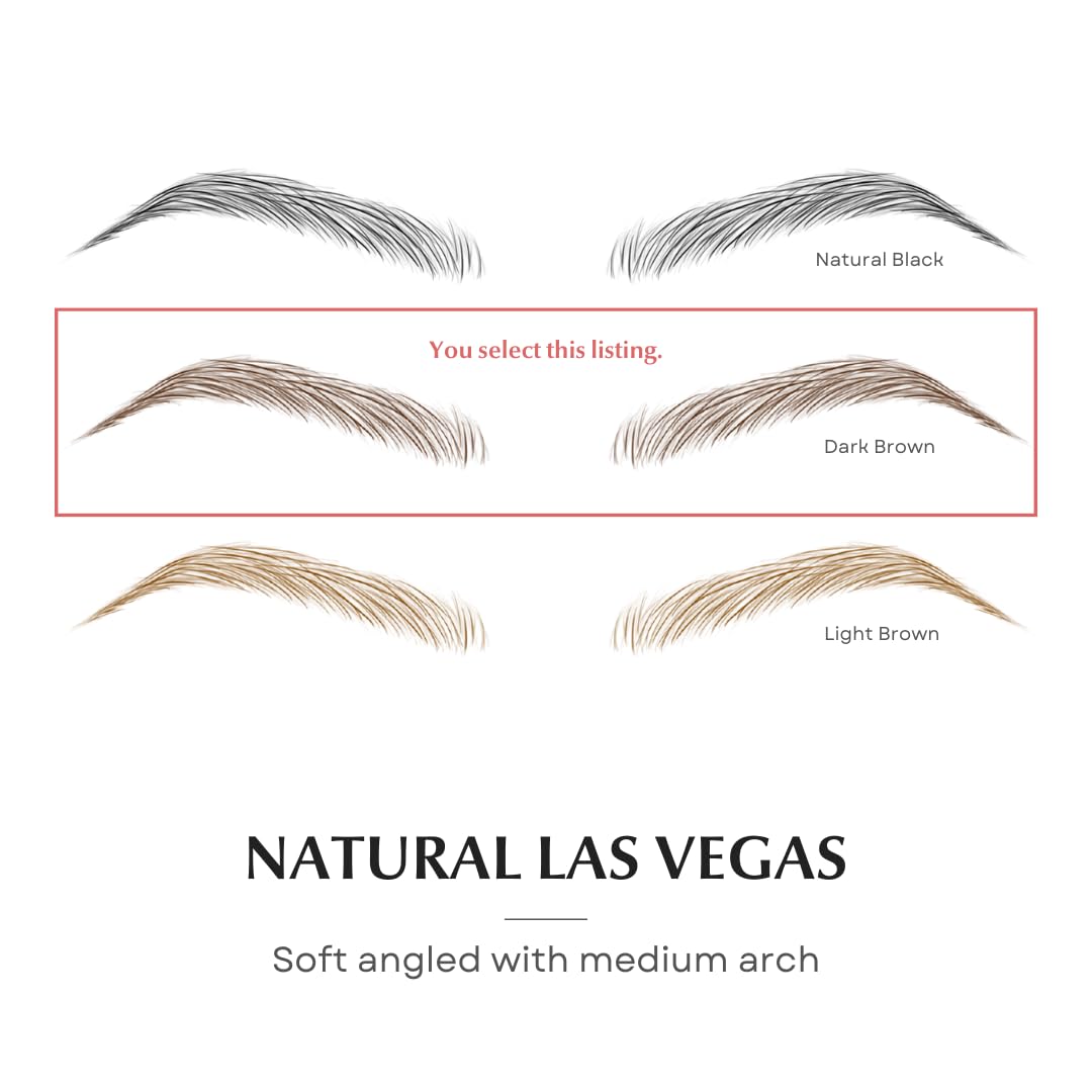 Bliss and Beyond USA Eyebrow Tattoo Stickers packaging with 24 pairs