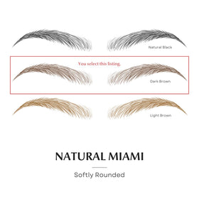 Bliss and Beyond USA Waterproof Eyebrow Tattoo Stickers back view with application instructions