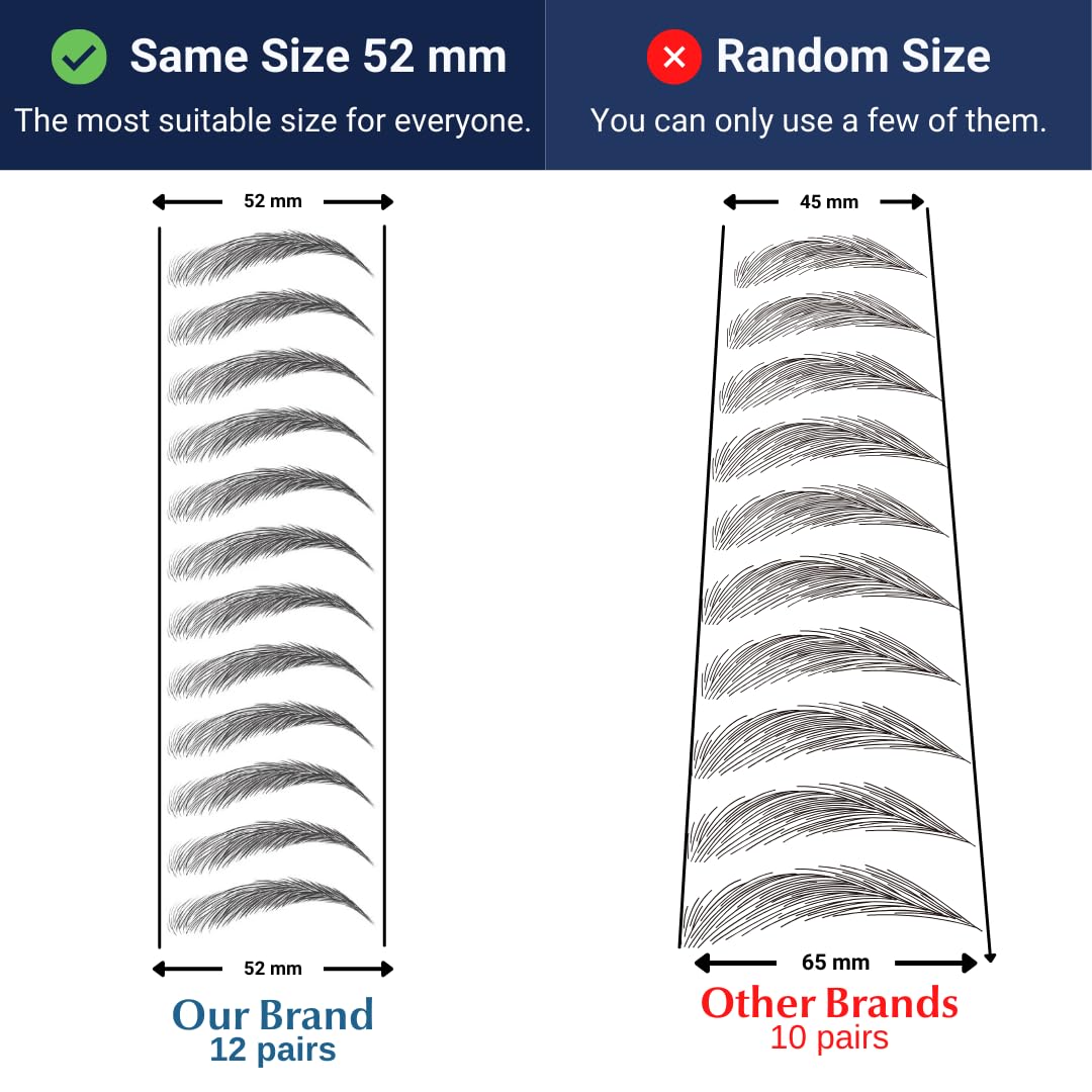 Bliss and Beyond USA Waterproof Eyebrow Tattoo Stickers in packaging