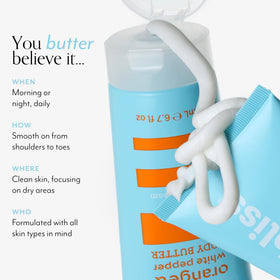 Bliss Body Butter Lotion Trio opened with jars visible