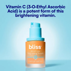 Bliss Bright Idea Vitamin C Brightening Face Serum lifestyle use