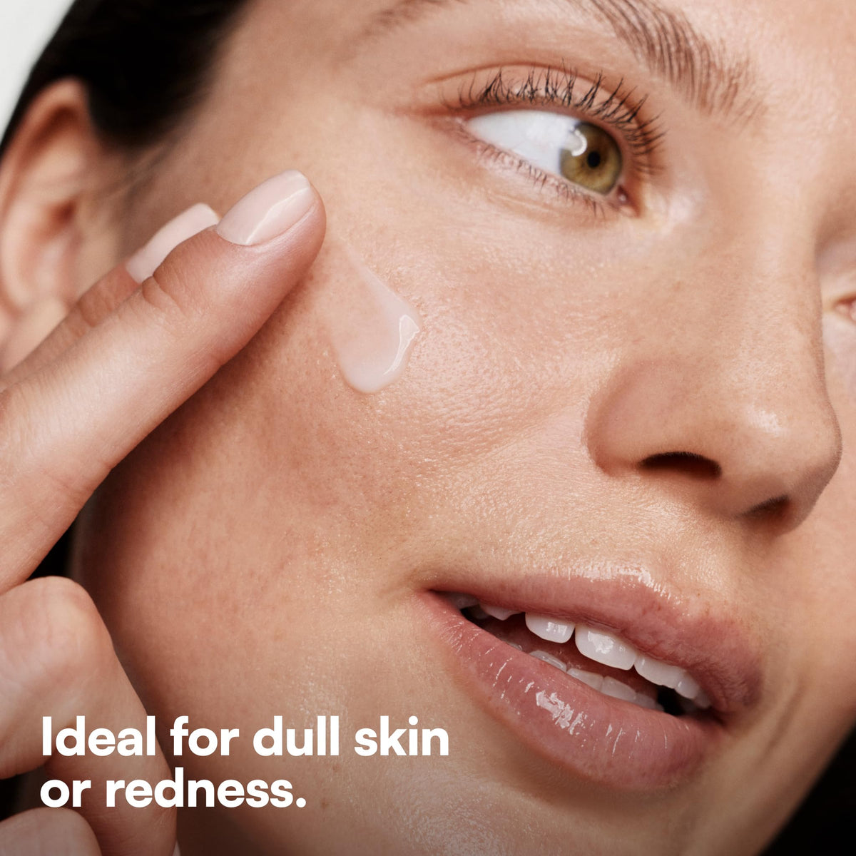 Bliss Bright Idea Vitamin C Brightening Face Serum with citrus background