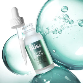 Bliss Clear Genius Clarifying Overnight Liquid Peel lifestyle scene