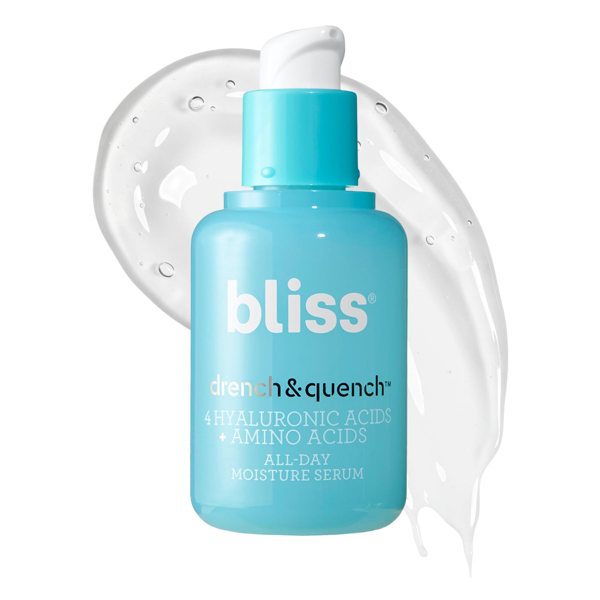 Bliss Drench & Quench Hyaluronic Acid Serum front view