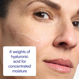 Bliss Drench & Quench Serum application on clean skin