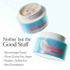 Bliss Ex-glow-sion moisturizer lifestyle scene