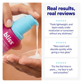 Bliss Glow and Hydrate Serum lifestyle scene