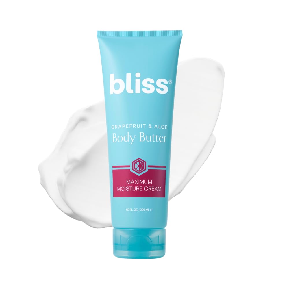 Bliss Grapefruit and Aloe Body Butter 6.7 Fl Oz front view