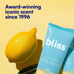Bliss Lemon and Sage Body Butter 6.7 Fl Oz back view