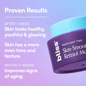 Bliss Youth Got This Retinol Anti-Aging Moisturizer texture close-up