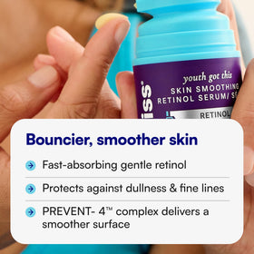 Bliss Youth Got This Retinol Serum packaging with ingredients