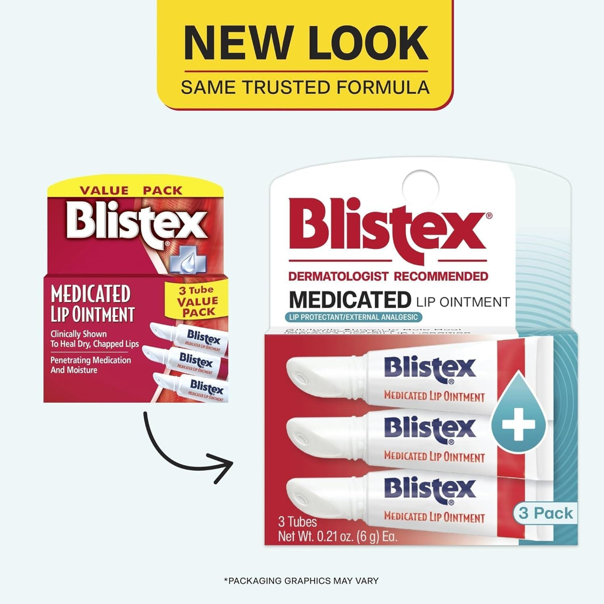 Blistex Medicated Lip Ointment tube close-up