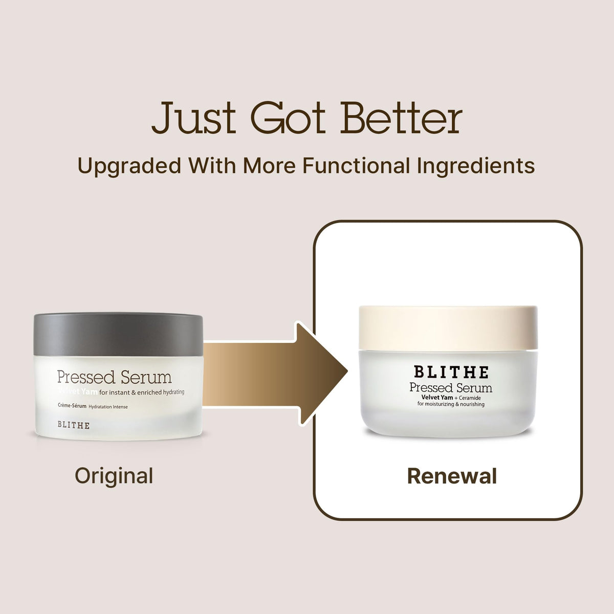 BLITHE Pressed Serum texture close-up