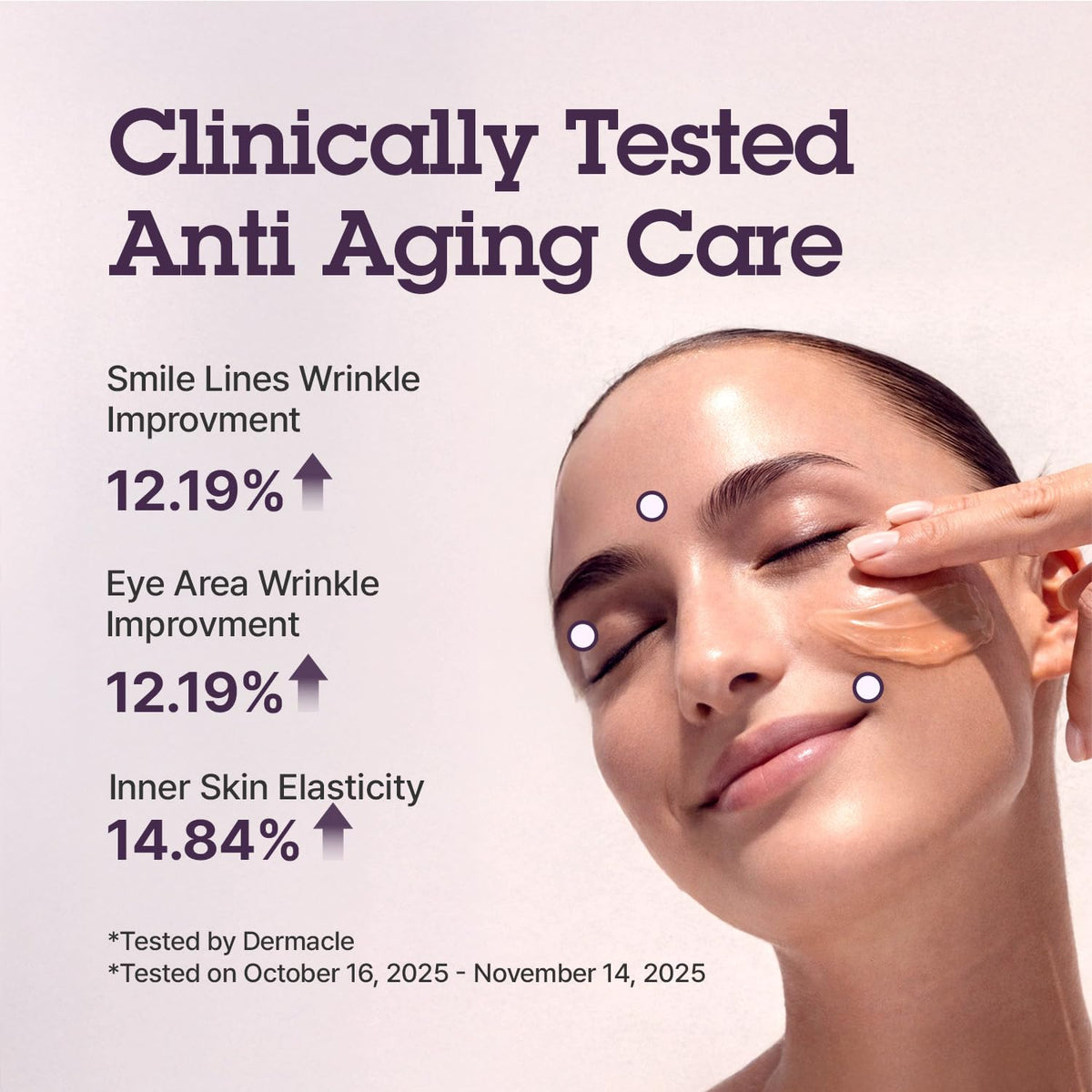 BLITHE Pressed Serum Tundra Chaga application on skin