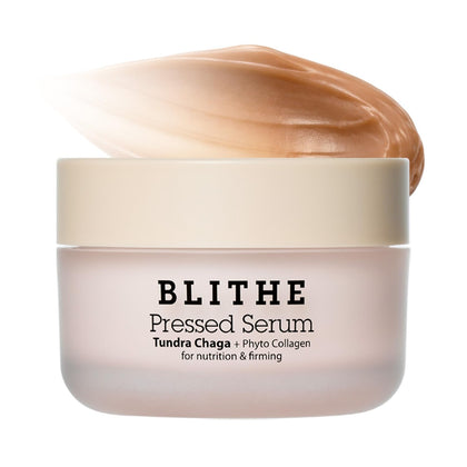 BLITHE Pressed Serum Tundra Chaga front view with packaging