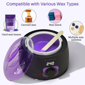 BLITZWAX Wax Pot with wax melting inside