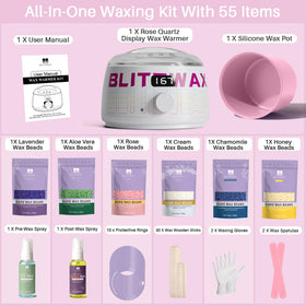 BLITZWAX wax warmer with digital temperature control