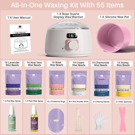 BLITZWAX Waxing Kit showing protective collars