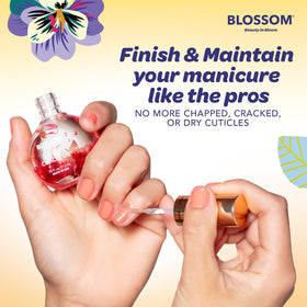 Blossom Cuticle Oil 0.5 fl. oz bottle close-up