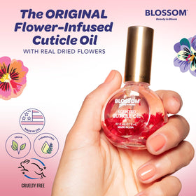 Blossom Cuticle Oil 0.5 fl. oz with lavender scent