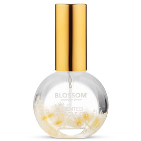 Blossom Cuticle Oil 0.5 fl. oz with real flowers front view