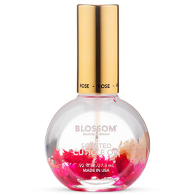 Blossom Cuticle Oil 0.92 fl. oz with real flowers front view