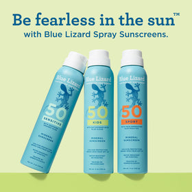 BLUE LIZARD Kids Mineral Sunscreen Spray packaging