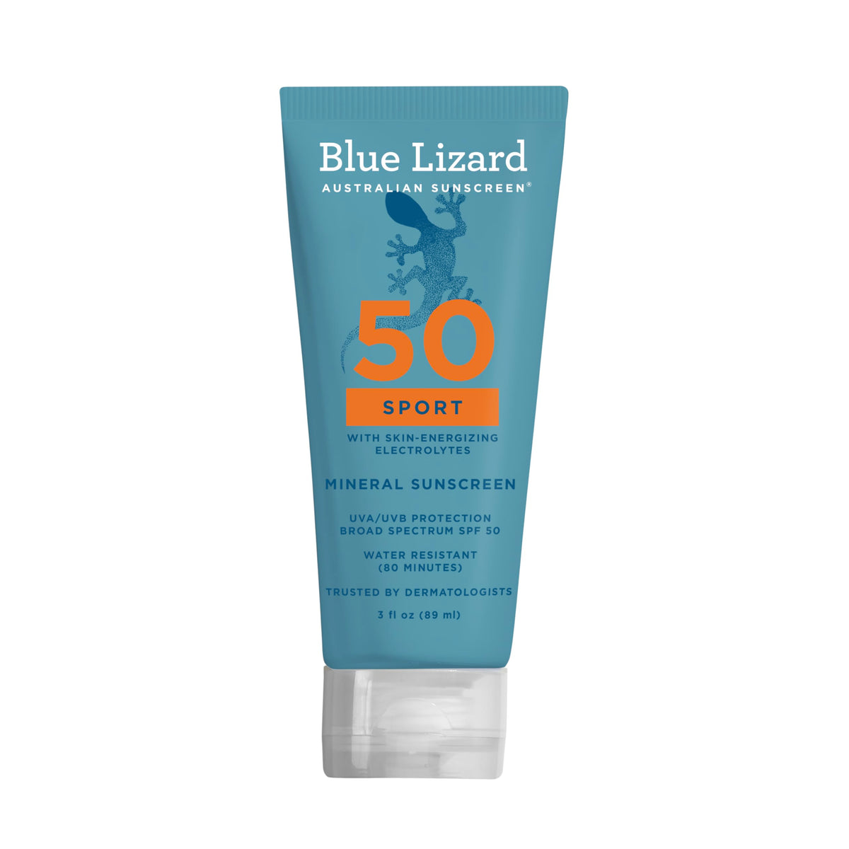 BLUE LIZARD Sport Mineral SPF 50 Lotion front view