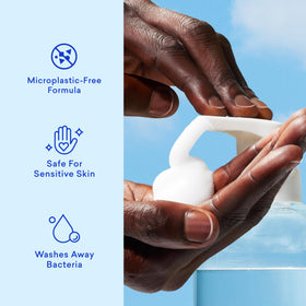 BLUELAND Foaming Hand Soap tablet with ingredients list