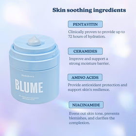 Blume Meltdown Gel Face Moisturizer lifestyle application