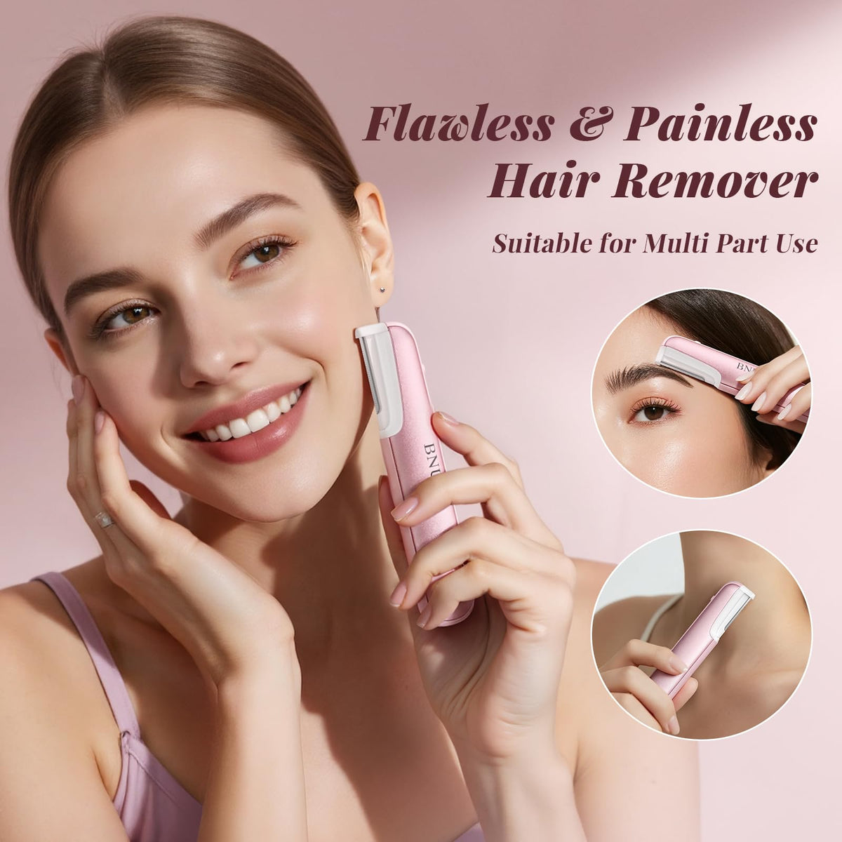BNU Dermaplane Razor with ergonomic design and grip