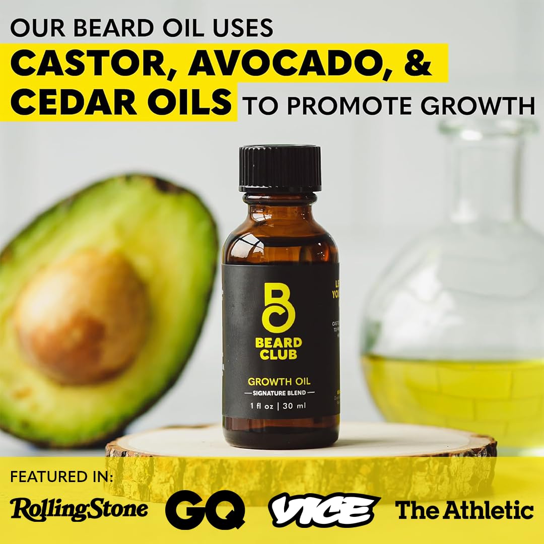 Boar bristle beard brush from The Beard Club