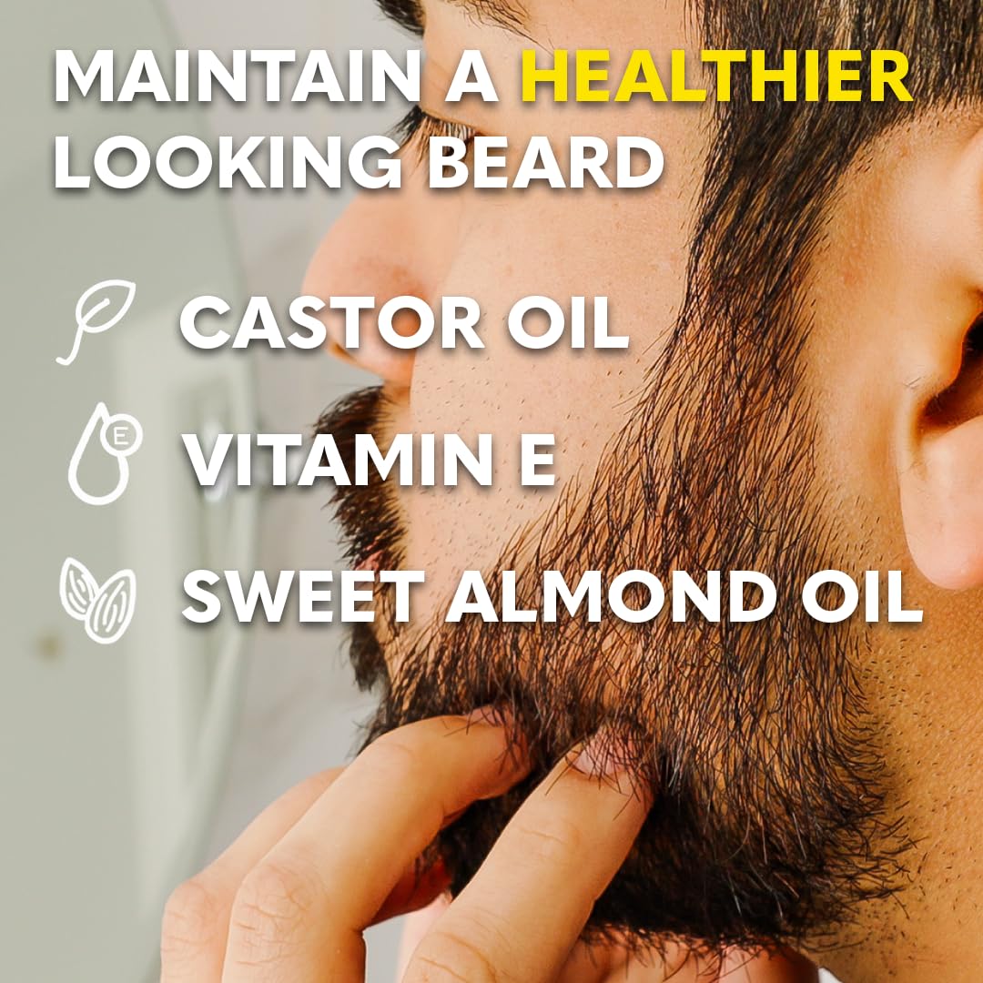 Boar bristle brush included in The Beard Club Beard Kit