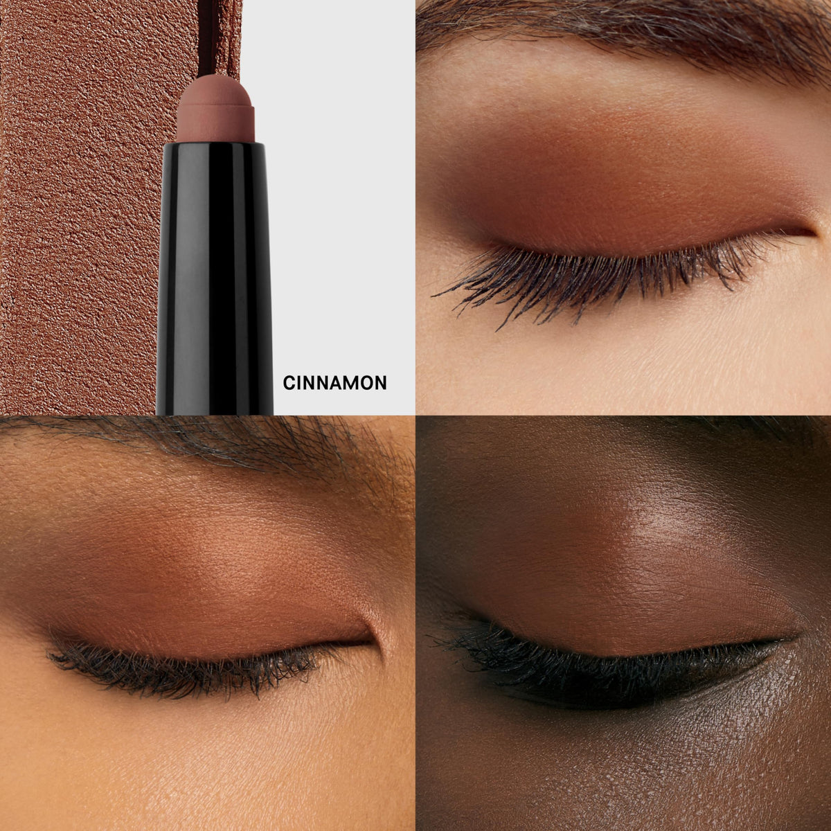 Bobbi Brown Long-Wear Cream Shadow Stick in Cinnamon, swatch on skin