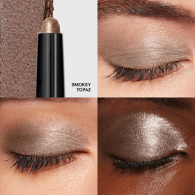Bobbi Brown Long-Wear Cream Shadow Stick showing matte and shimmer finishes