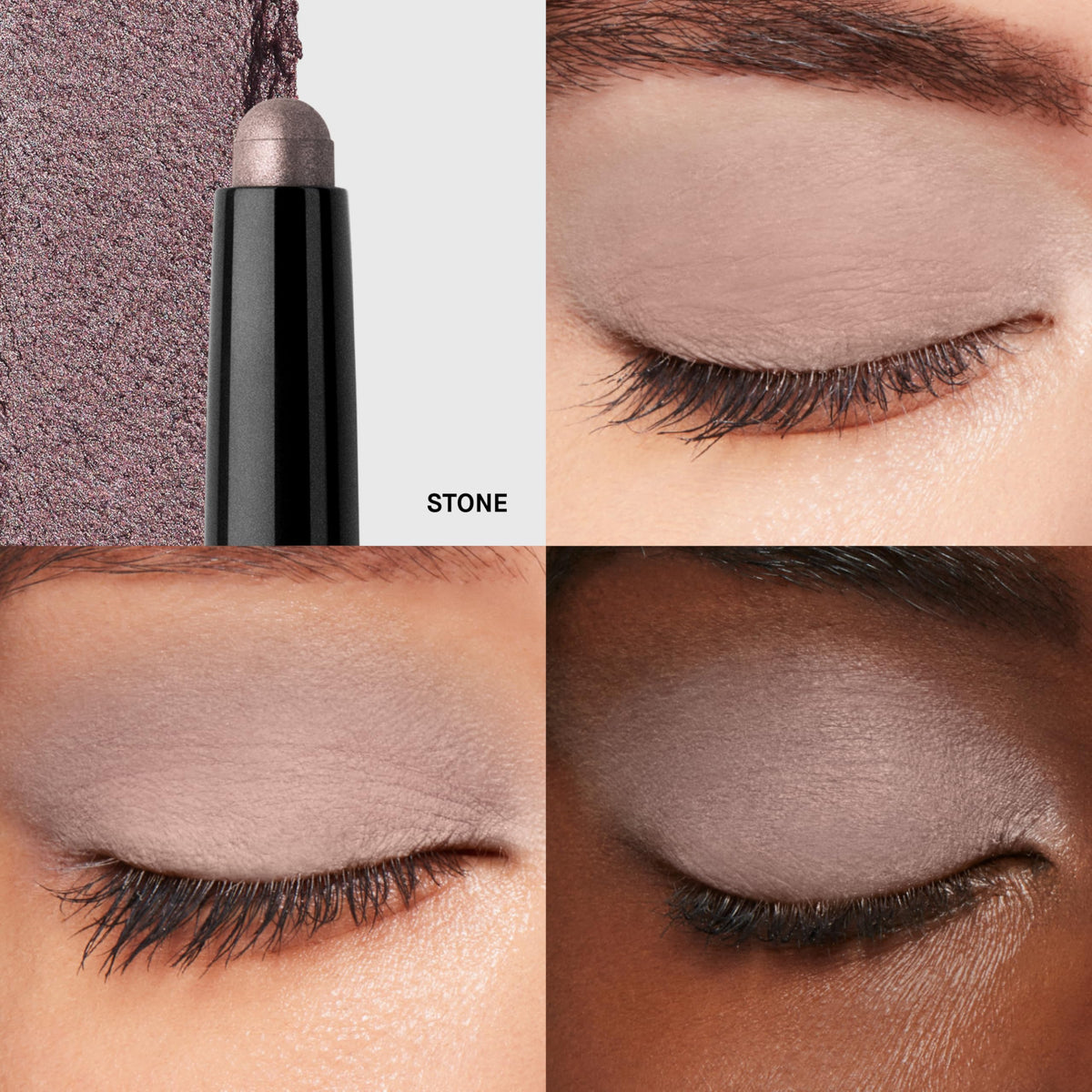 Bobbi Brown Long-Wear Cream Shadow Stick Stone with cap off