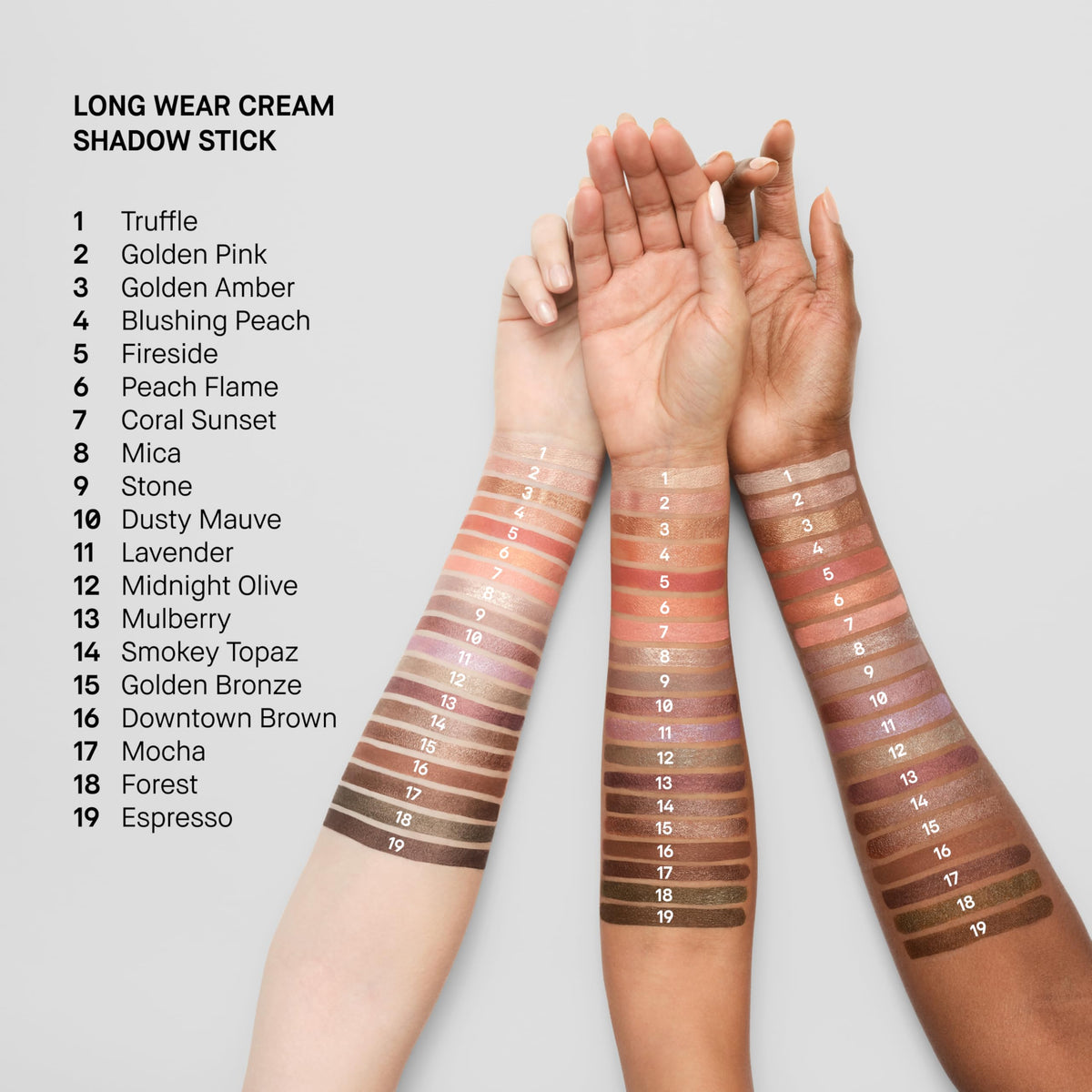 Bobbi Brown Long-Wear Cream Shadow Stick Stone with makeup brush