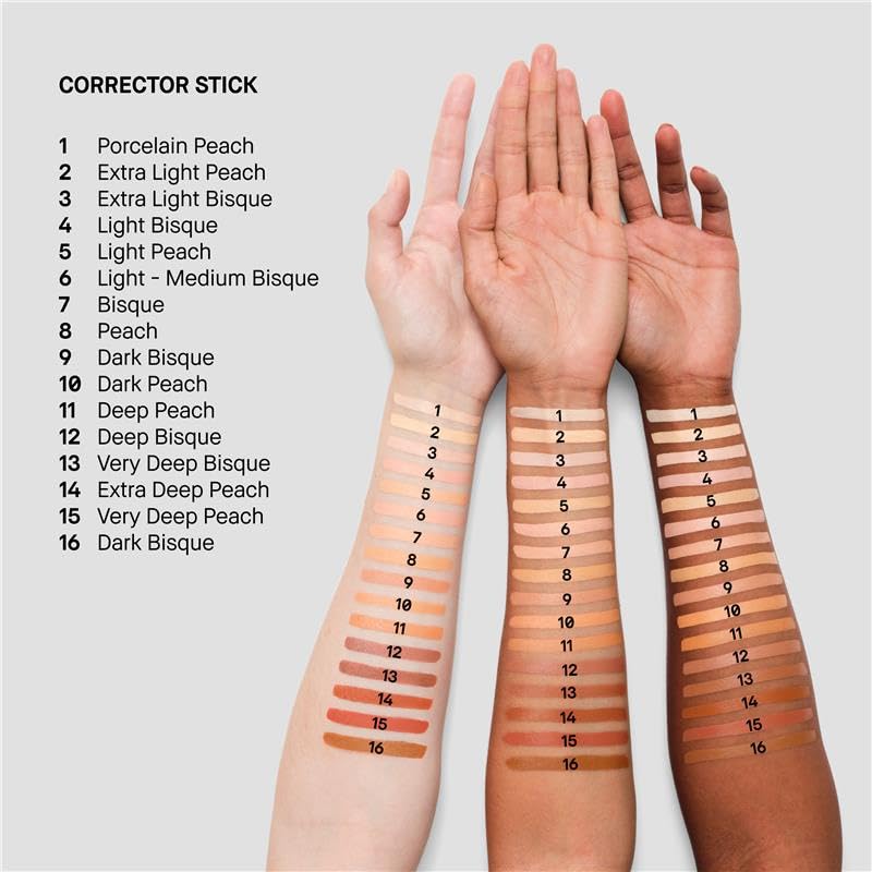 Bobbi Brown Skin Corrector Stick Bisque texture on skin
