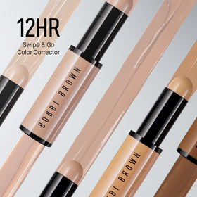 Bobbi Brown Skin Corrector Stick Dark Peach in use on model
