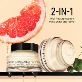 Bobbi Brown Vitamin Enriched Face Base with ingredients display