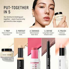 Bobbi Brown Vitamin Enriched Face Base+ with skincare routine