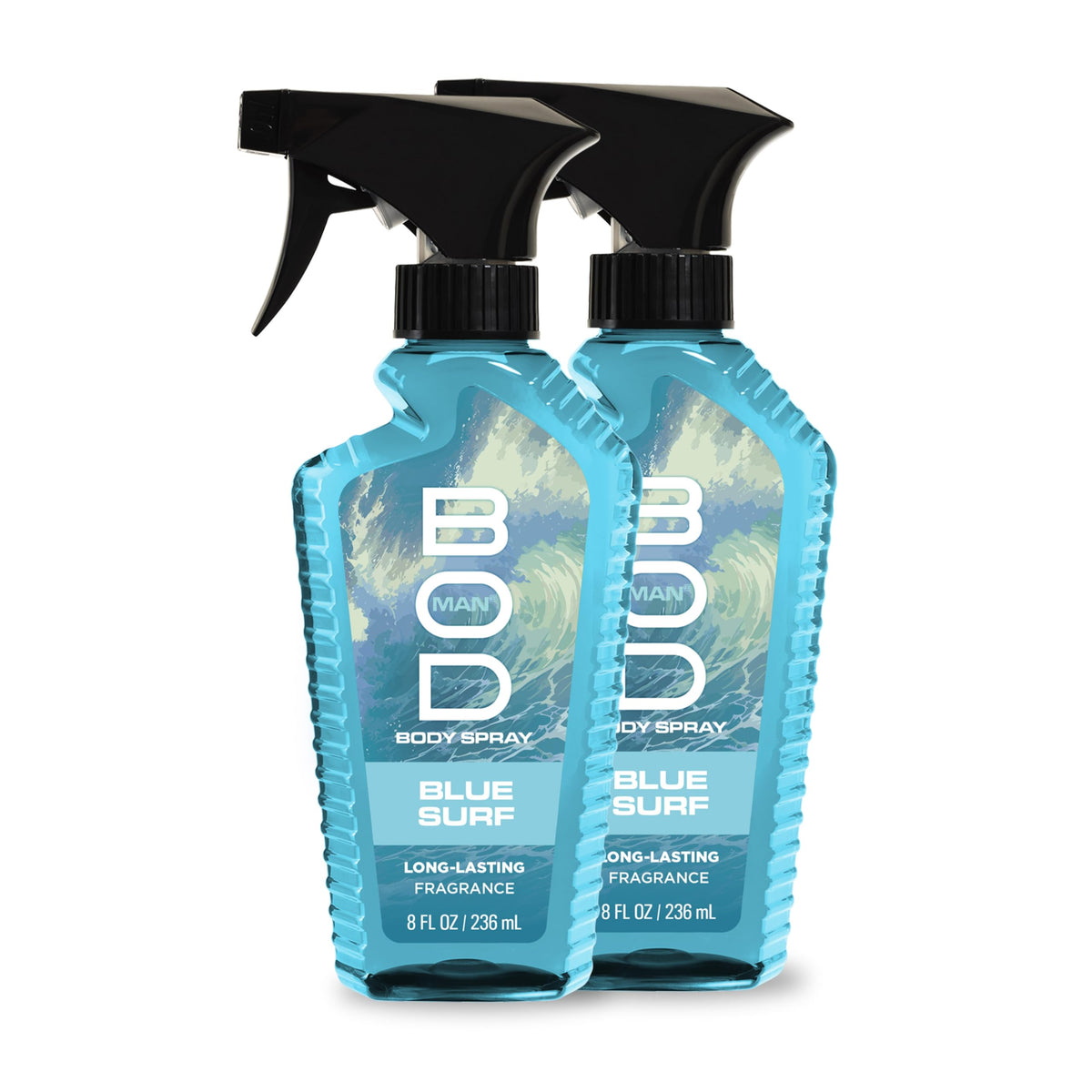 Bod Man Blue Surf Body Spray 8 fl oz front view