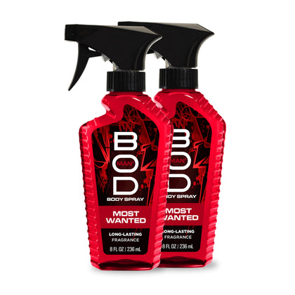 Bod Man Most Wanted Fragrance Body Spray front view