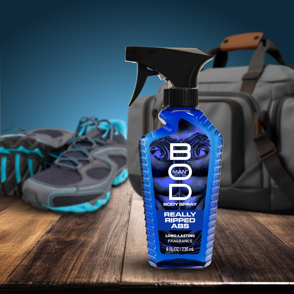 Bod Man Really Ripped Abs Fragrance Body Spray lifestyle scene