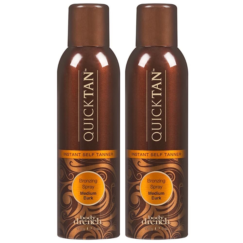 Body Drench QuickTan Instant Bronze Self Tanning Spray front view