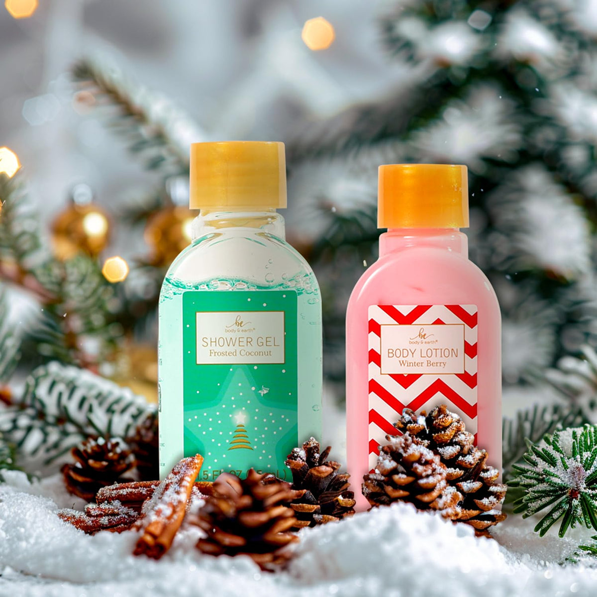 BODY & EARTH Advent Calendar with festive accessories