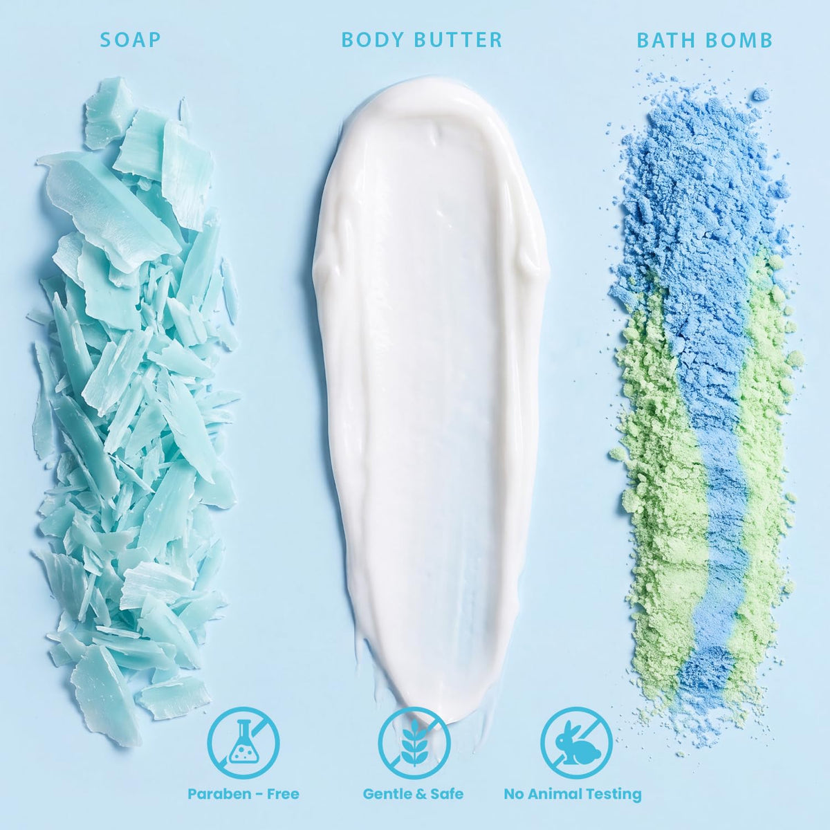 BODY & EARTH body butter in packaging from the spa gift set