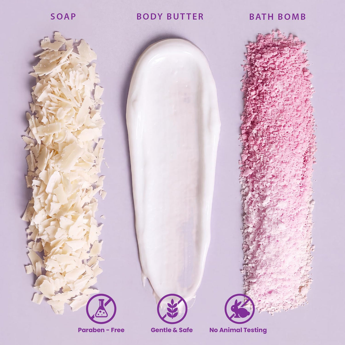BODY & EARTH body butter in spa gift set packaging